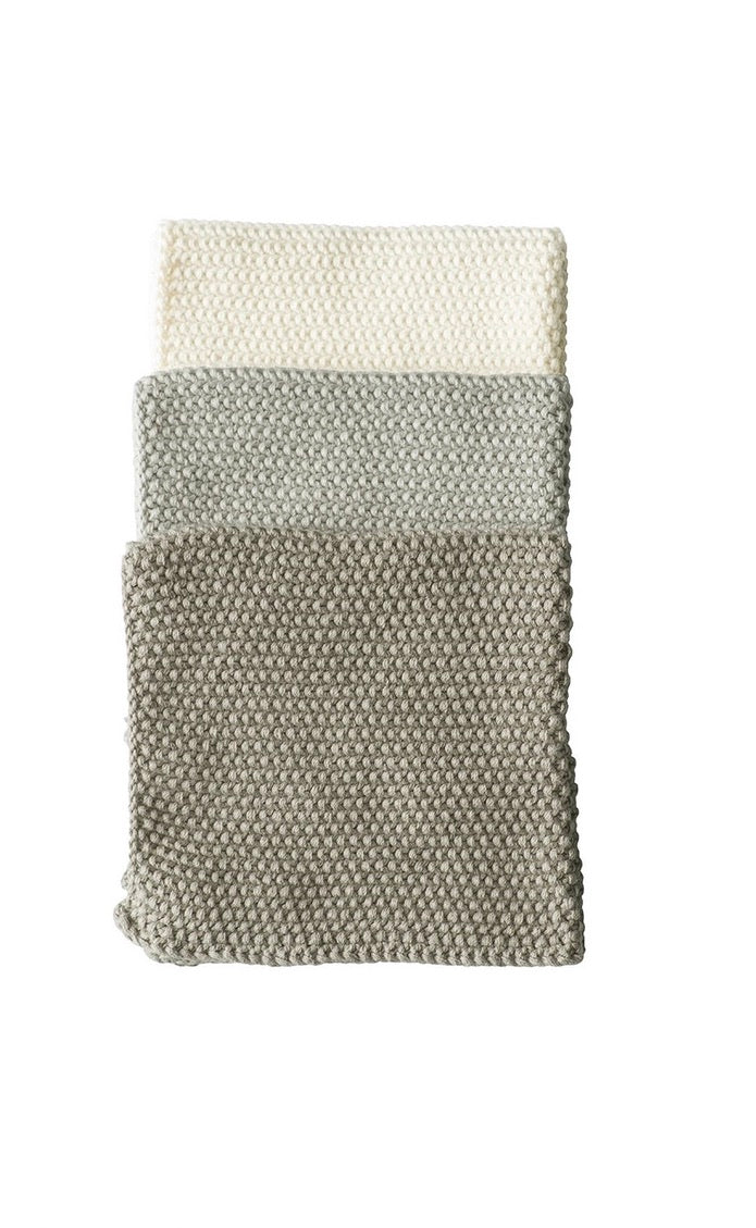 Face Cloth Lavette Taupe