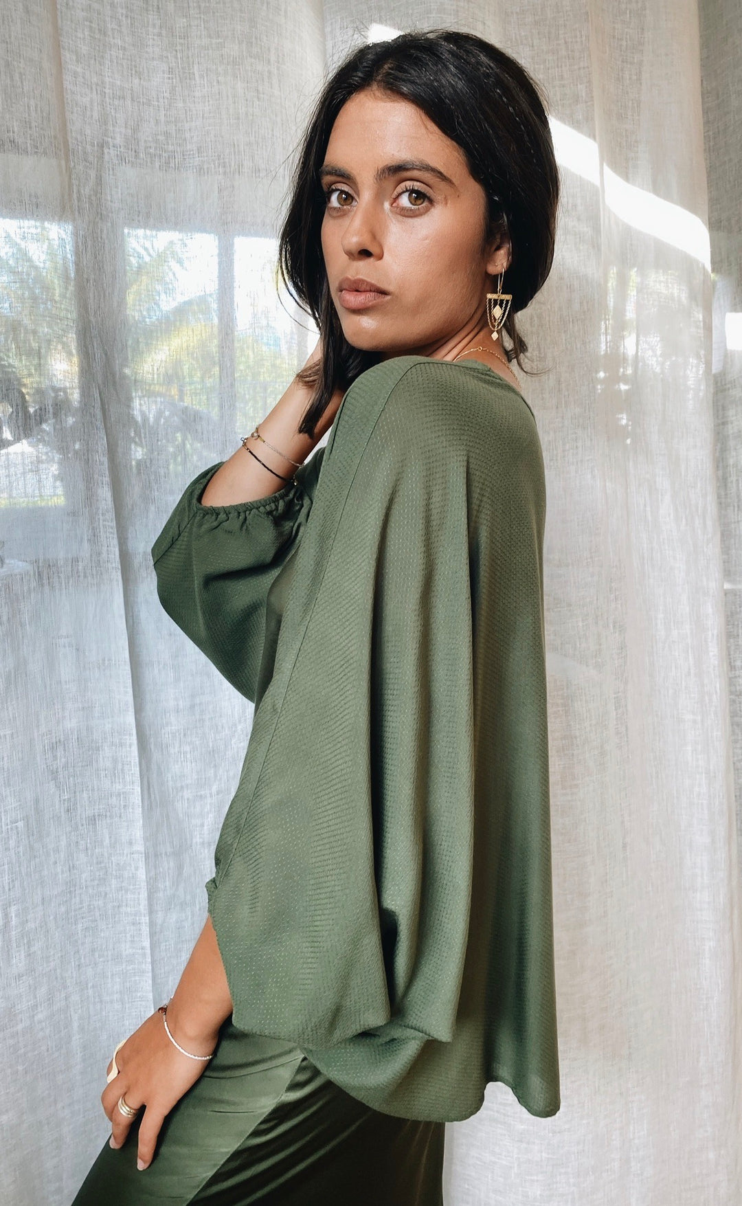 Classic Kimono Green Daybreak