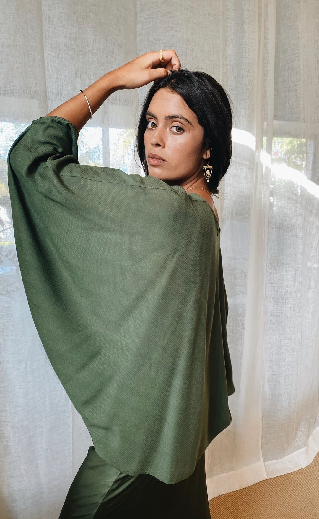 Classic Kimono Green Daybreak