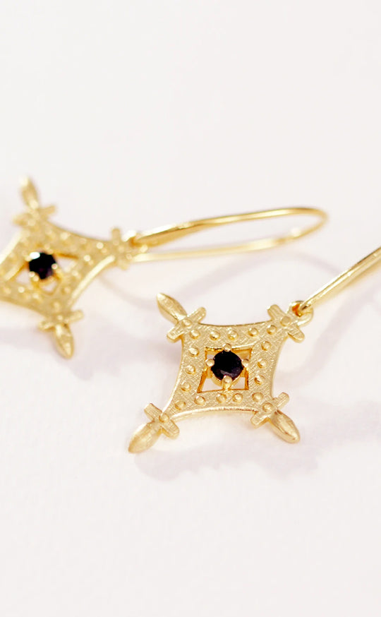 Corin Earrings Gold Vermeil
