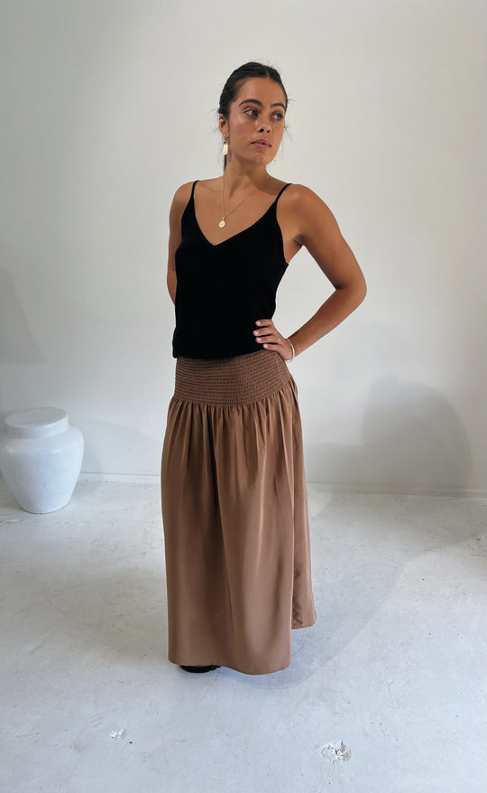 Vittori Top Black Crepe