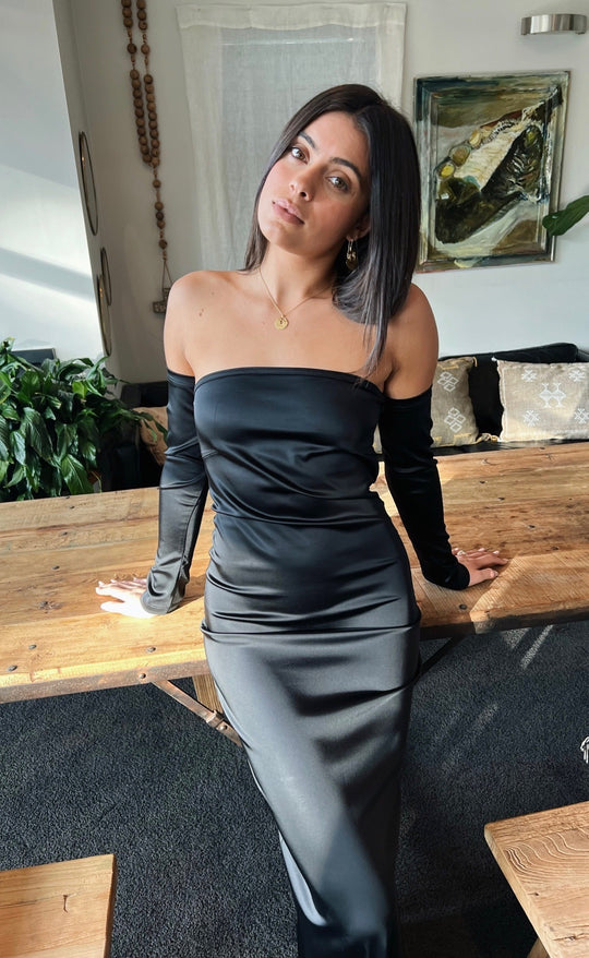Siren Dress Black