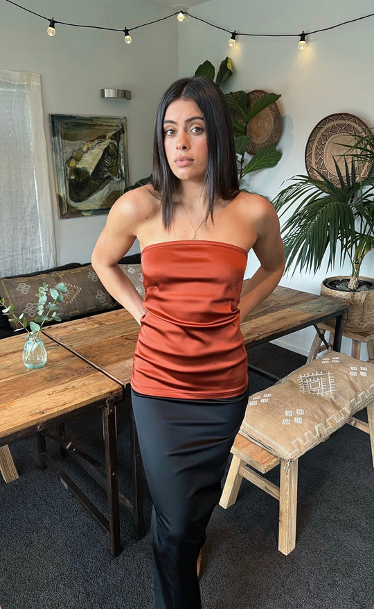 Siren Bustier Rust