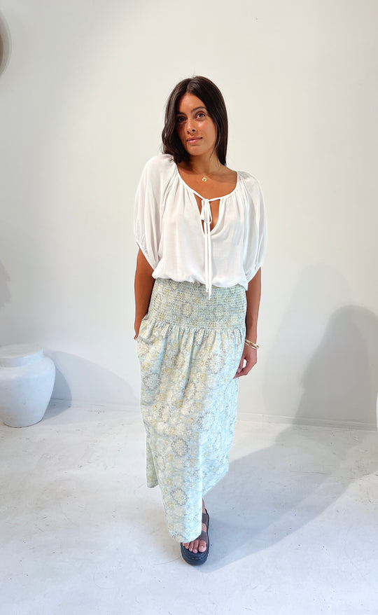 Temple Skirt Quail Vintage