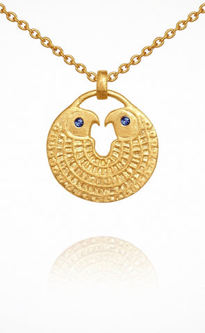 Falcon Necklace Gold