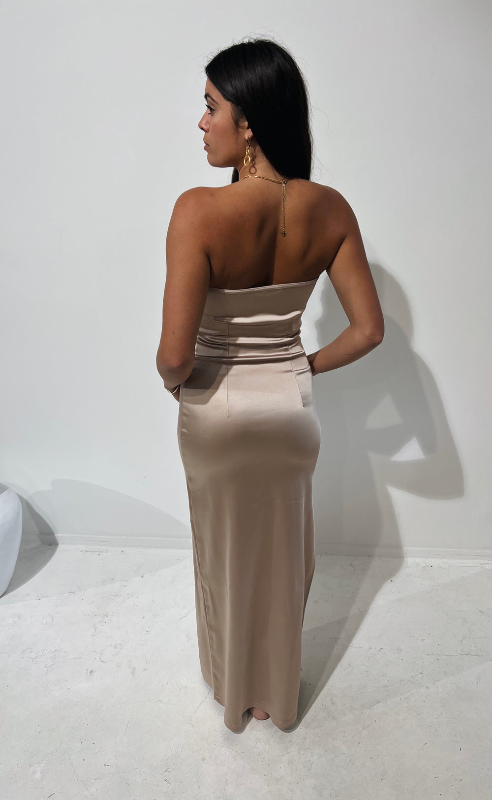 Siren Dress Champagne