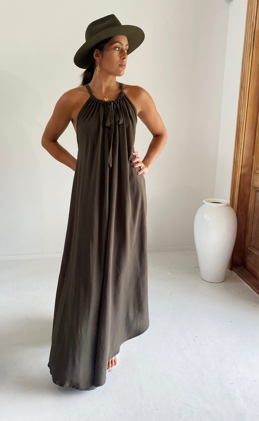 Ghetty Dress Khaki