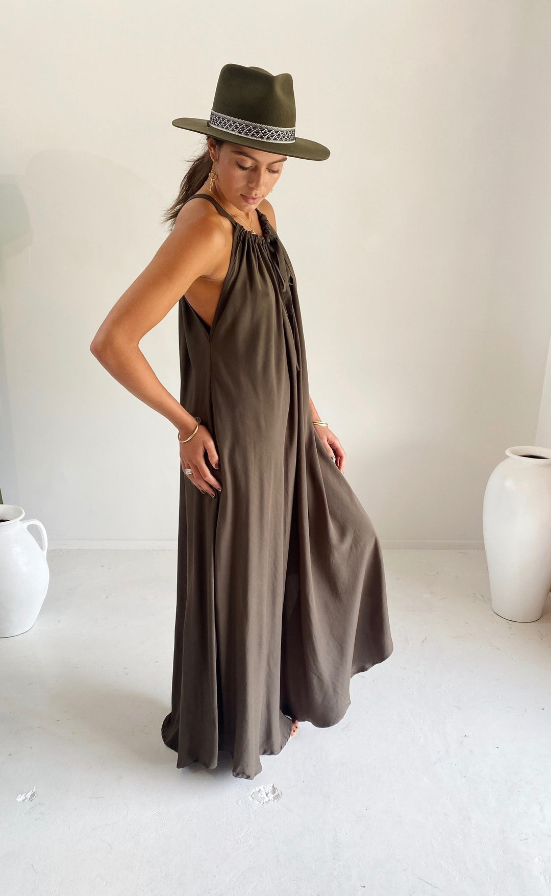 Ghetty Dress Khaki