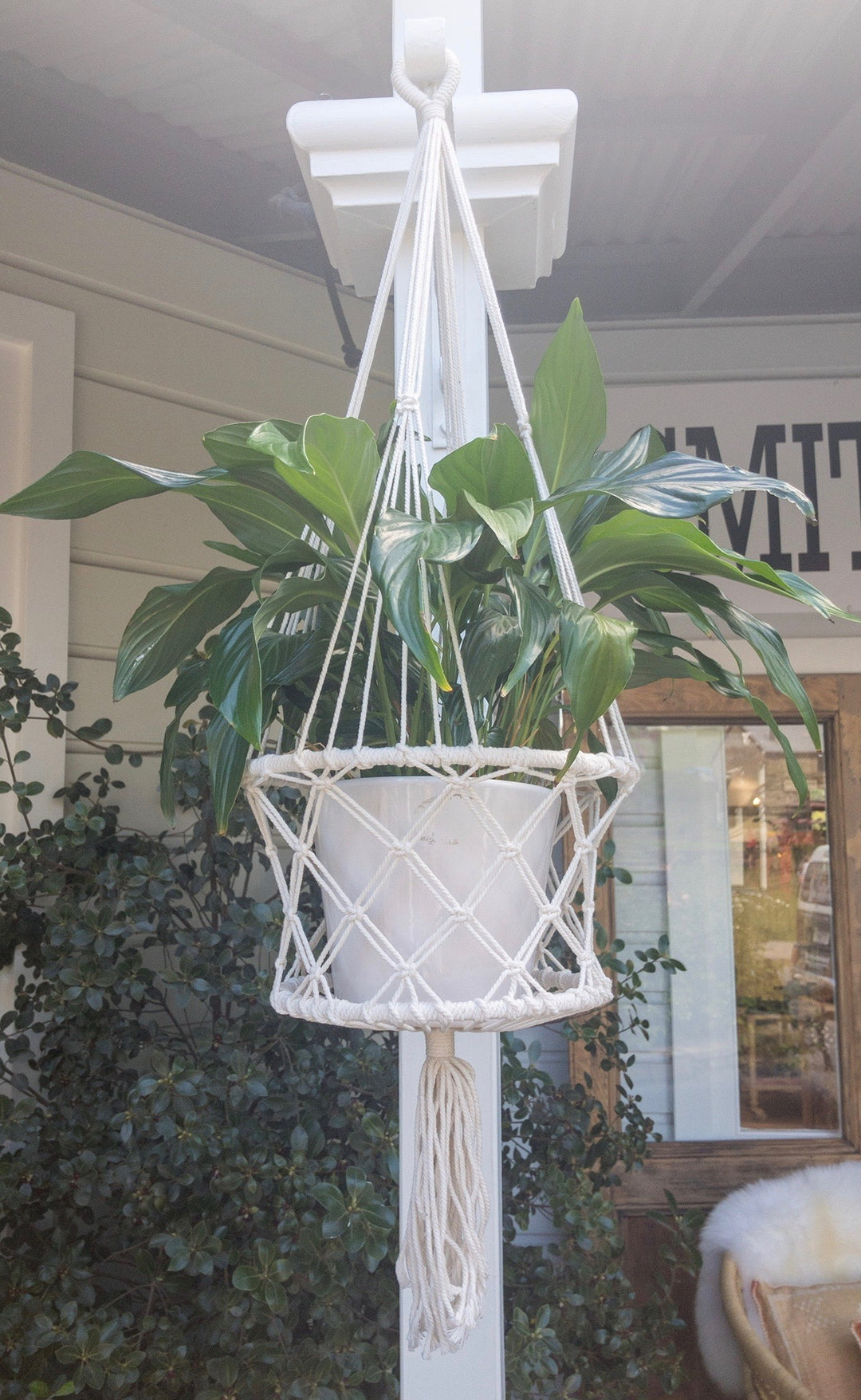 macrame plant hanger nz Macrame Plant Hanger Large – Smith & Western