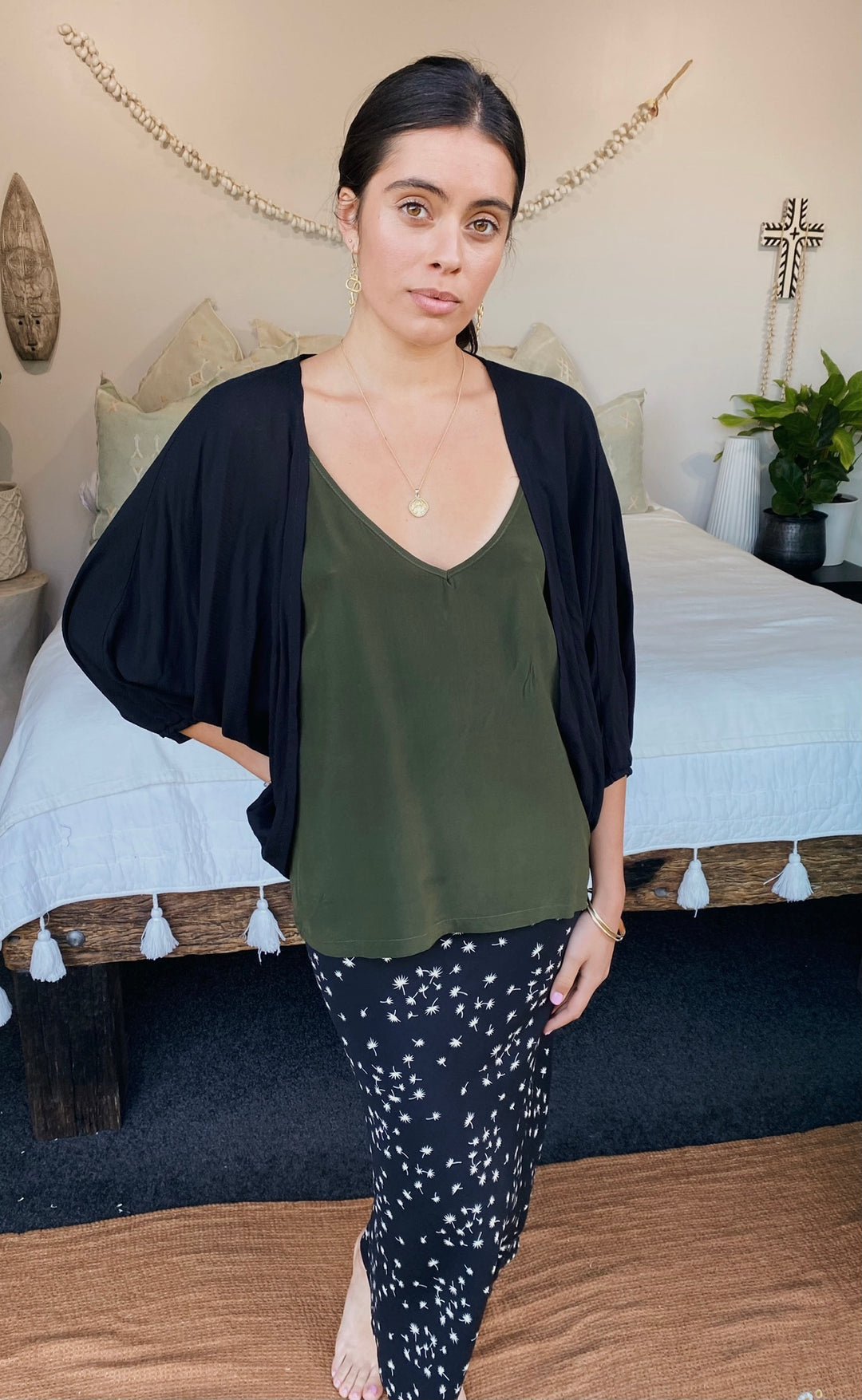 Classic Kimono Black Daybreak