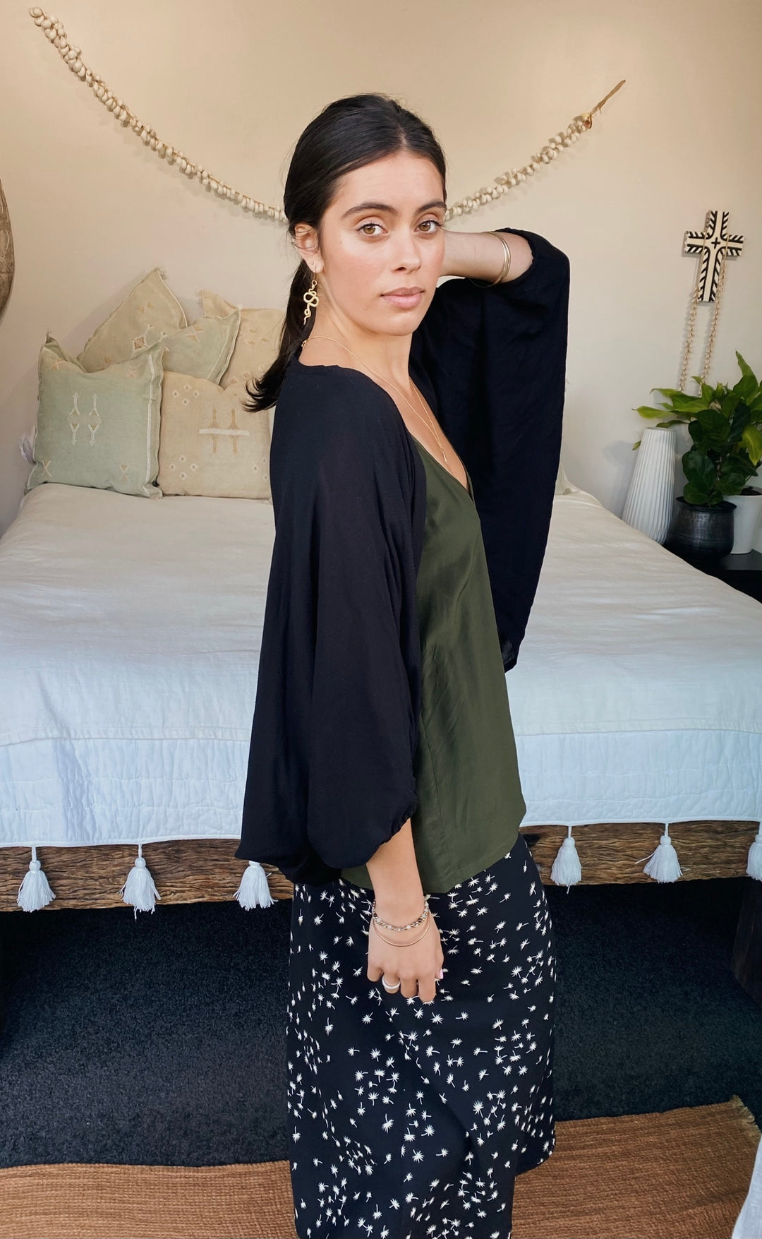 Classic Kimono Black Daybreak