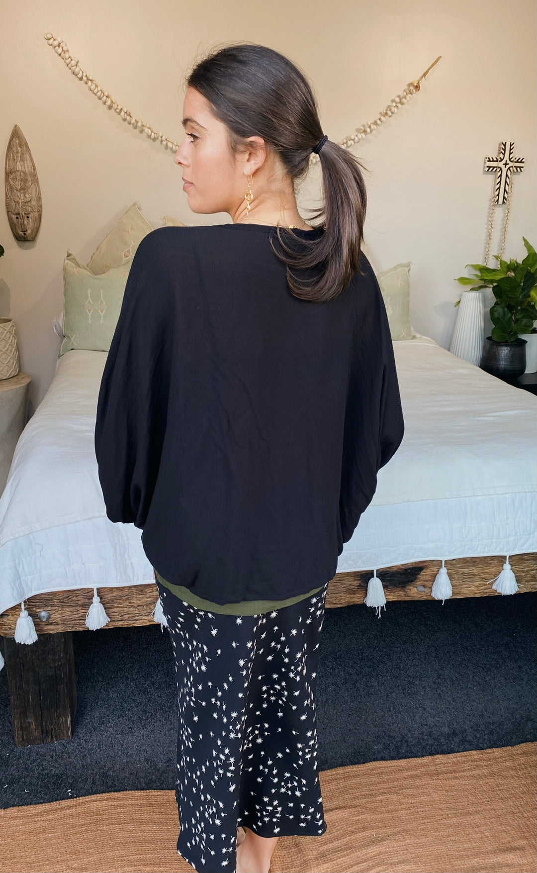 Classic Kimono Black Daybreak
