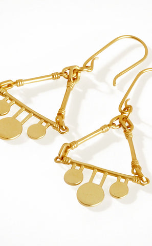 Lucian Earrings Gold