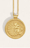 Babylon Coin Necklace Gold